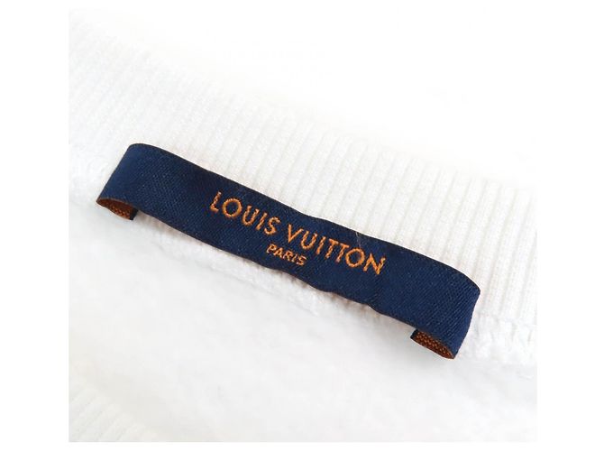 Baumwollpullover mit Rundhalsausschnitt Wizard of Oz von Louis Vuitton Weiß - Ansicht 6
