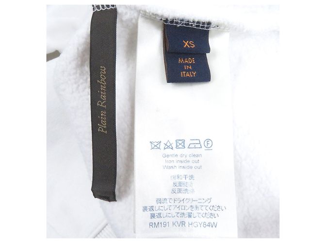 Baumwoll-Sweatshirt Louis Vuitton Der Zauberer von Oz Weiß - Ansicht 7