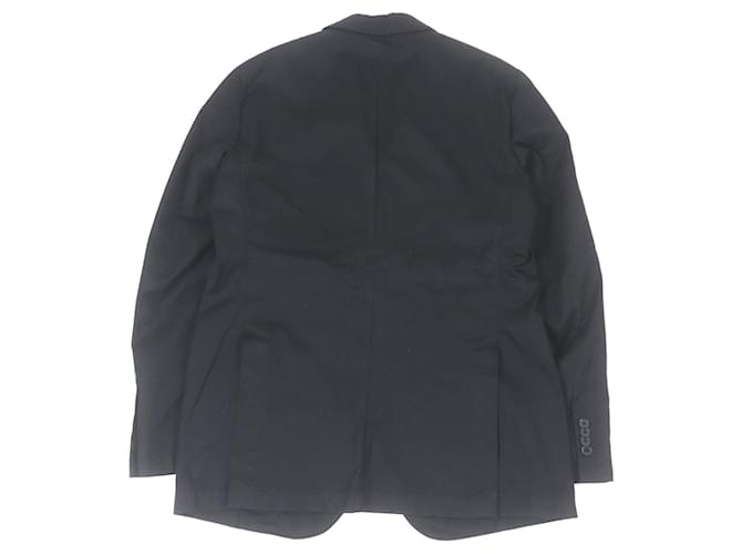 Autre Marque Blazer de algodón Lardini Negro - vista 4