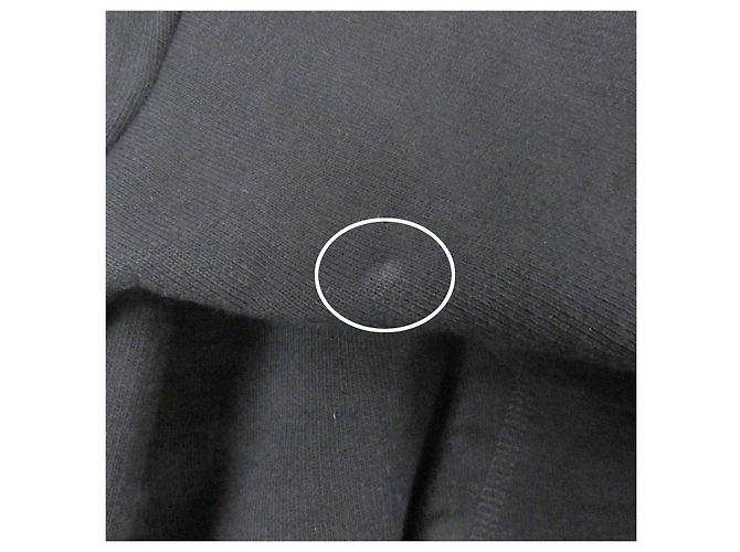 Baumwollpullover mit Parker-Logo-Stickerei von Alexander McQueen Schwarz - Ansicht 11
