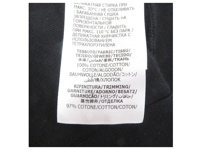 Baumwollpullover mit Parker-Logo-Stickerei von Alexander McQueen Schwarz - Ansicht 7