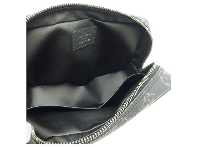 Louis Vuitton Monogram Eclipse Clutch Tasche Schwarz - Ansicht 5