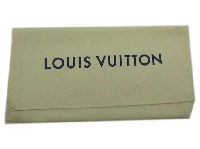 Cartera Larga Sarah de Louis Vuitton Roja Azul marino - vista 9