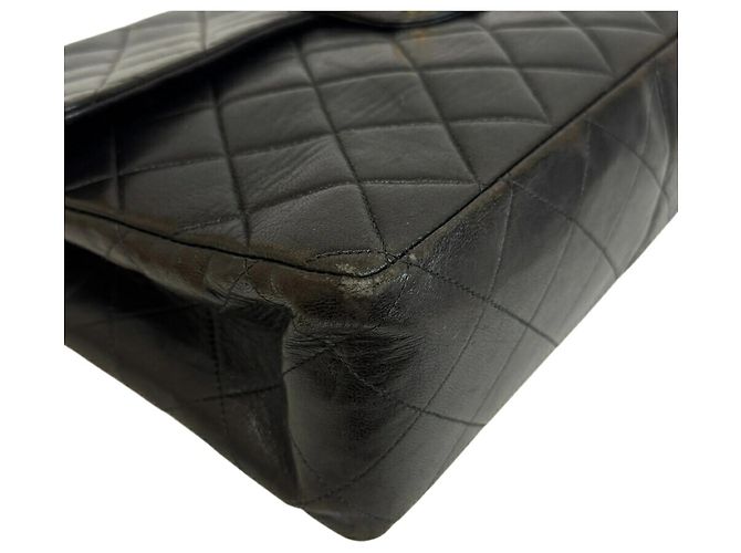 Borsa a Spalla CHANEL Deca Matelassé in Nero - vista 4