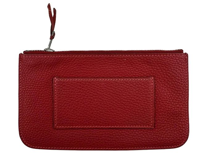Hermès HERMES Dogon GM Bifold Langbörse in Rot - Ansicht 12