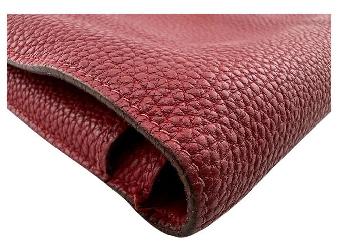 Hermès HERMES Dogon GM Bifold Langbörse in Rot - Ansicht 3