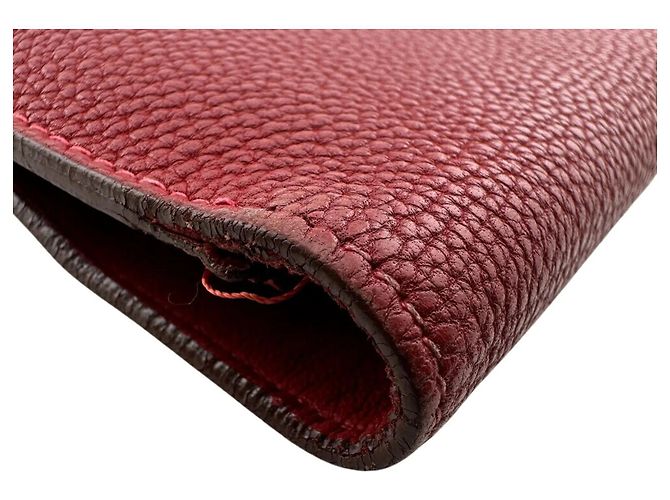 Hermès HERMES Dogon GM Bifold Langbörse in Rot - Ansicht 5