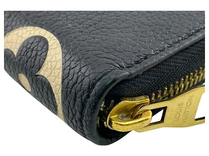 Cartera Zippy Louis Vuitton M80481 Negro Beige - vista 4