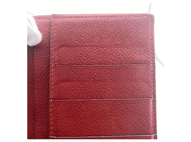 Hermès Hermes MC2 Fleming Bifold Long Wallet Red - view 15