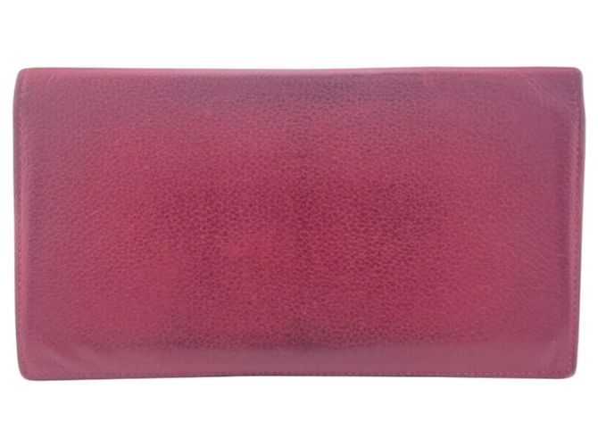 Hermès Hermes MC2 Fleming Bifold Long Wallet Red - view 2