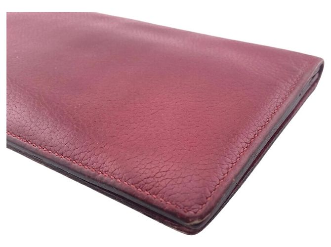 Hermès Hermes MC2 Fleming Bifold Long Wallet Red - view 4