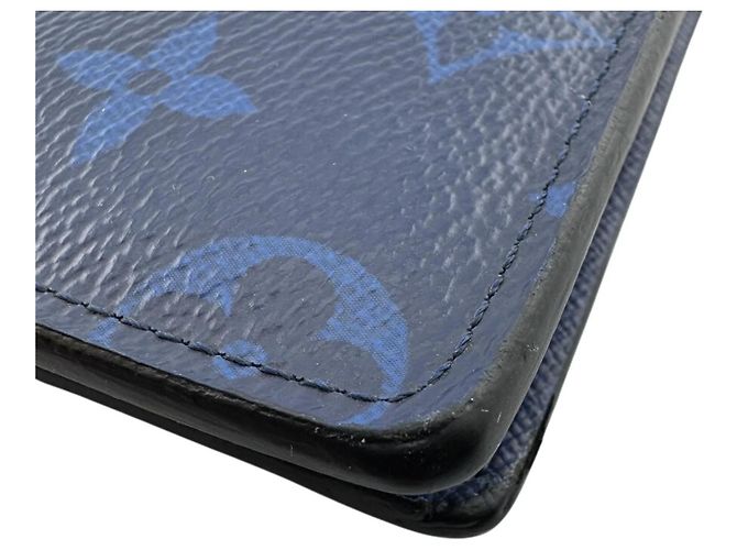 Cartera Larga Brazza Taiga Rama de Louis Vuitton Azul - vista 3