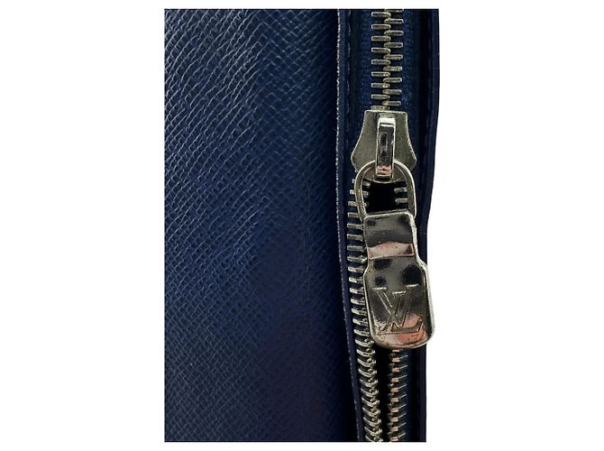 Cartera Larga Brazza Taiga Rama de Louis Vuitton Azul - vista 8
