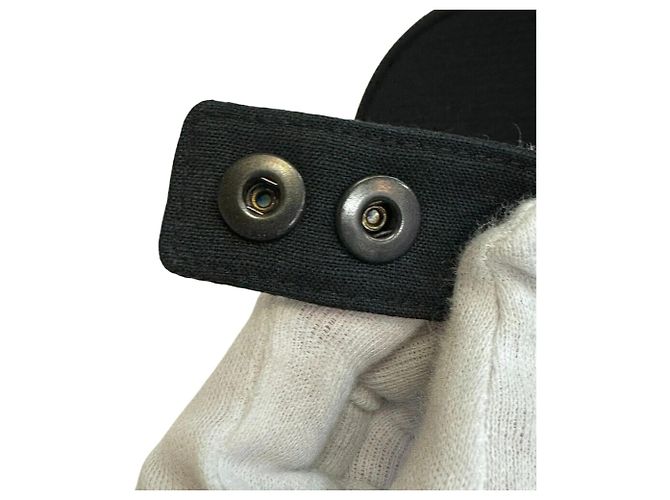 Cappellino in cotone nero Hermès - vista 6