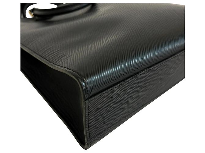Louis Vuitton M58658 Sac Plat PM Tote Bag Black - view 4
