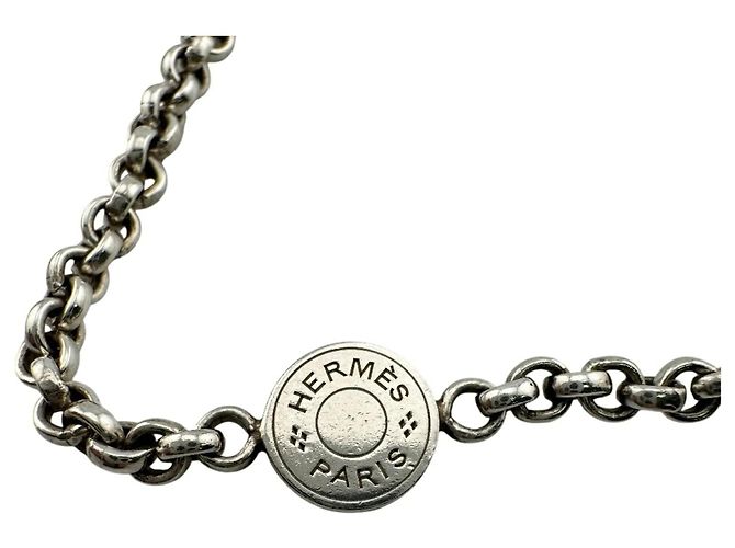 Hermès HERMES Mini Serie Halskette aus Silber 925 - Ansicht 6