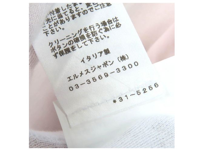 Giacca in cotone Hermès Rosa - vista 10