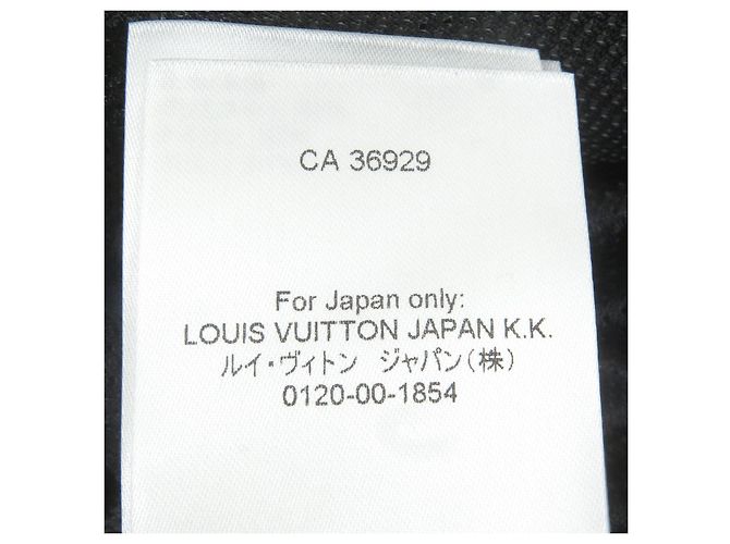 Blusón Louis Vuitton Embellecido con Gráfico LV Hockey en Poliéster Nylon Algodón Gris - vista 11