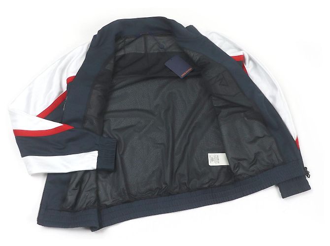 Blusón Louis Vuitton Embellecido con Gráfico LV Hockey en Poliéster Nylon Algodón Gris - vista 3