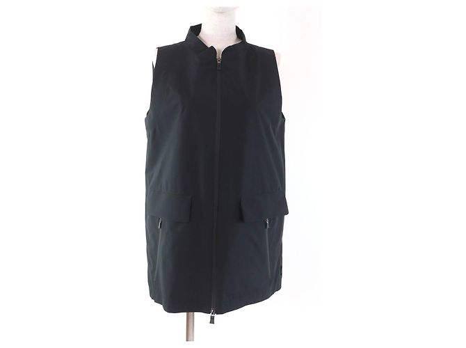 Autre Marque Abrigo de nylon 3WAY GORE-TEX Herno Laminar Negro - vista 3