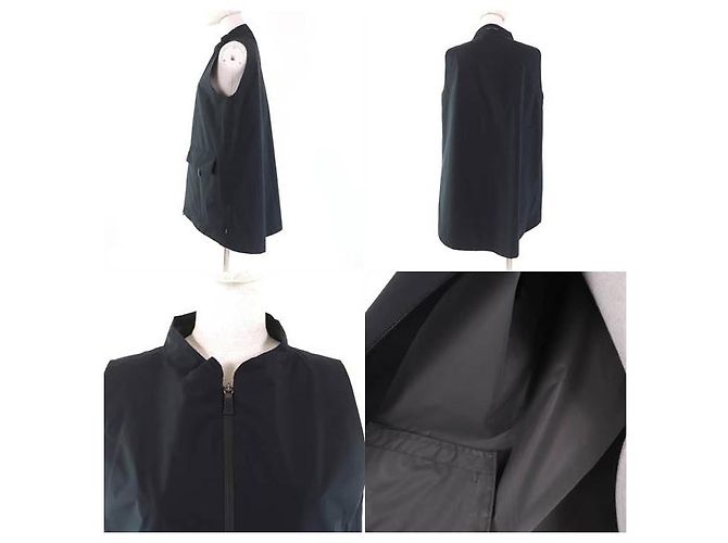 Autre Marque Abrigo de nylon 3WAY GORE-TEX Herno Laminar Negro - vista 4