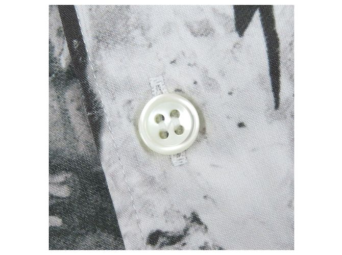 Autre Marque COMME des GARCONS SHIRT Camisa de Algodón de Manga Larga Blanco - vista 4