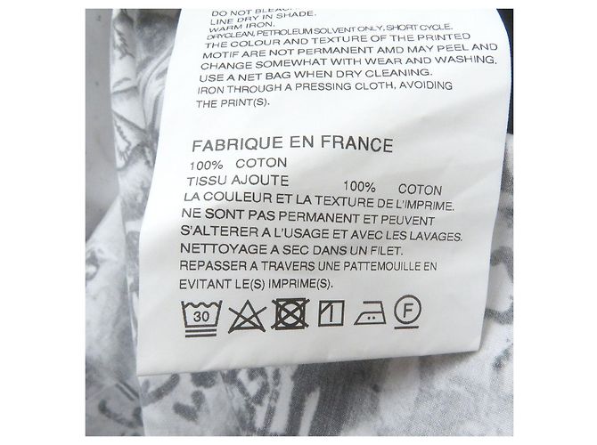 Autre Marque COMME des GARCONS SHIRT Camisa de Algodón de Manga Larga Blanco - vista 6