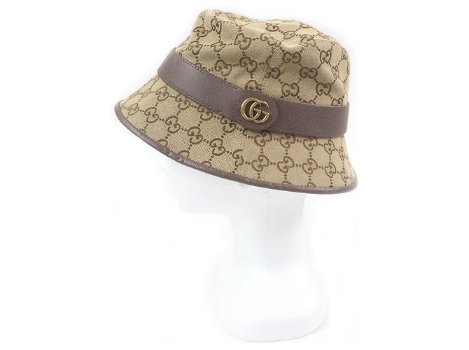 Gucci GG Canvas Bucket Hat Beige - Ansicht 2