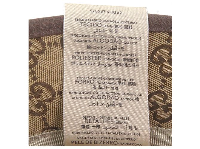 Gucci GG Canvas Bucket Hat Beige - Ansicht 8