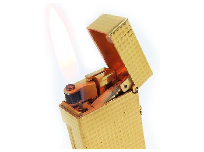 Alfred Dunhill Dunhill All-over print Lighter Golden - view 8