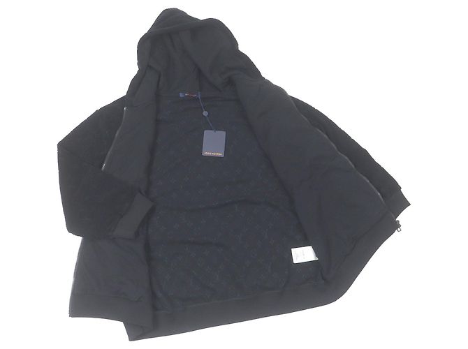Sudadera de algodón nylon Monogram Louis Vuitton Negro - vista 3