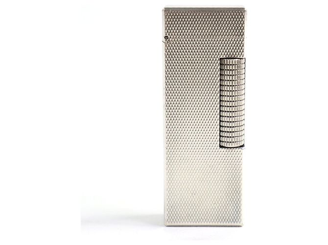 Alfred Dunhill Briquet à motif intégral Dunhill Argenté - vue 2