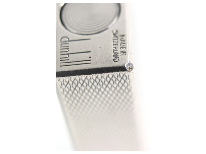 Alfred Dunhill Briquet à motif intégral Dunhill Argenté - vue 8