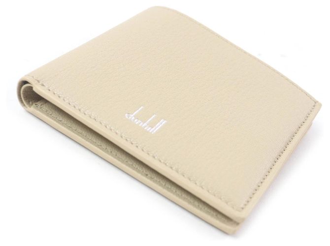 Alfred Dunhill Billetera de cuero Dunhill Duke Billfold Beige - vista 4