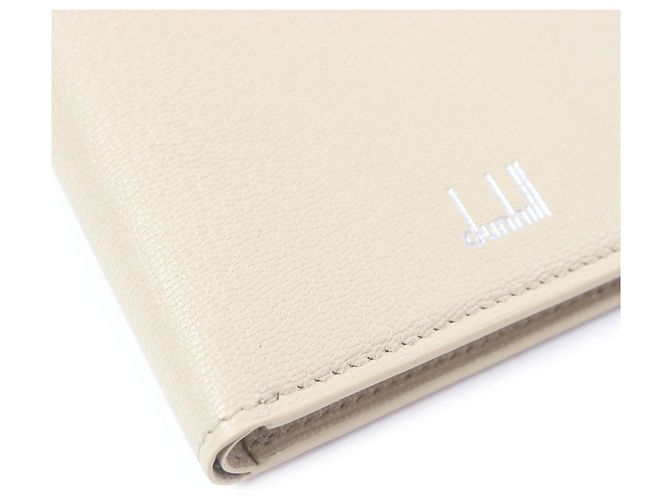Alfred Dunhill Billetera de cuero Dunhill Duke Billfold Beige - vista 5