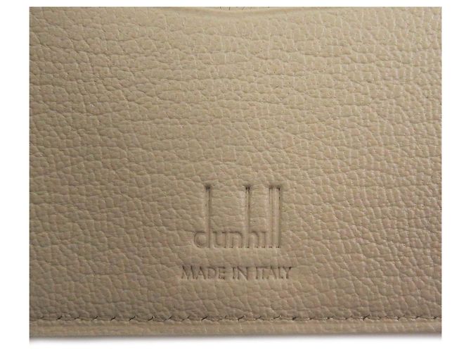 Alfred Dunhill Billetera de cuero Dunhill Duke Billfold Beige - vista 8