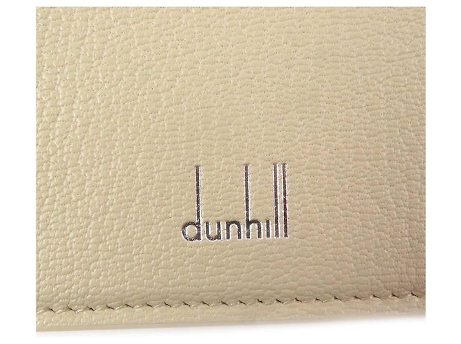 Alfred Dunhill Billetera de cuero Dunhill Duke Billfold Beige - vista 9