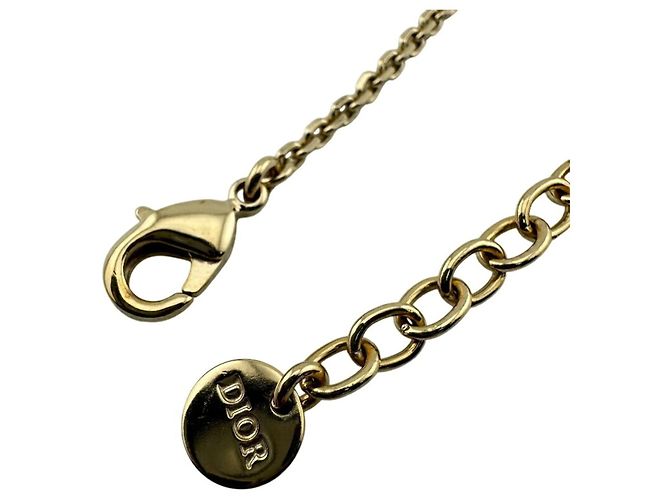 Collana con motivo floreale Dior in Fiore di Christian Dior D'oro - vista 5