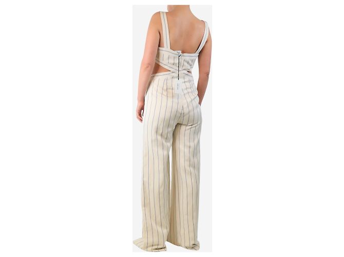 Alexis Jumpsuit a righe crema Lipton - taglia M - vista 2