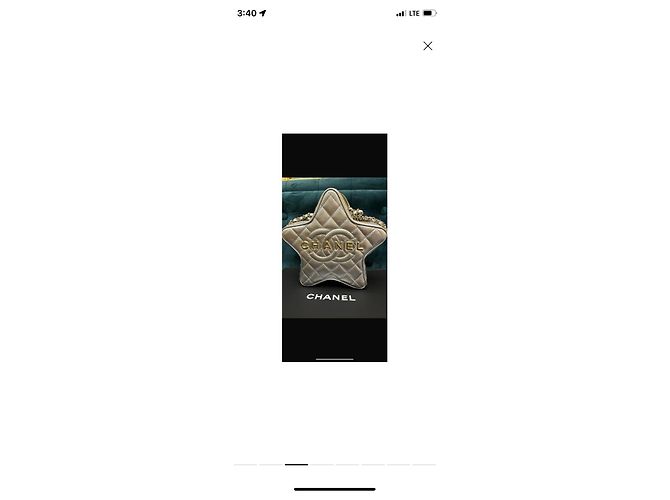 Timeless Chanel Sternentasche aus der Kreuzfahrt 24/25 Silber - Ansicht 2