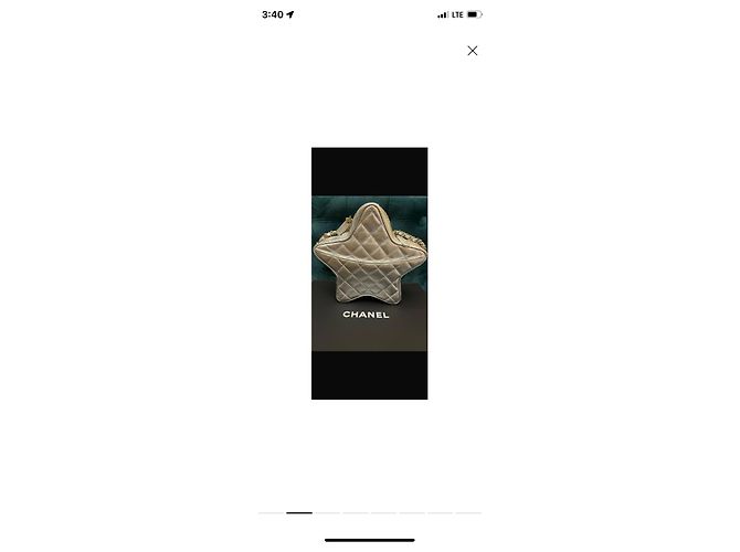 Timeless Chanel Sternentasche aus der Kreuzfahrt 24/25 Silber - Ansicht 3