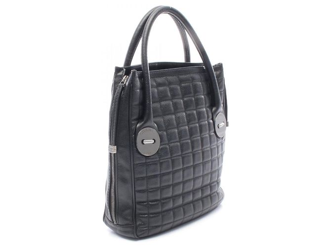 Timeless Borsa Tote Chanel Chocolate Bar Nero - vista 2