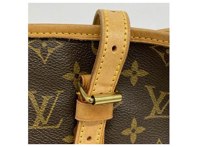 Borsa Tote Monogram Bucket GM di Louis Vuitton Marrone - vista 12