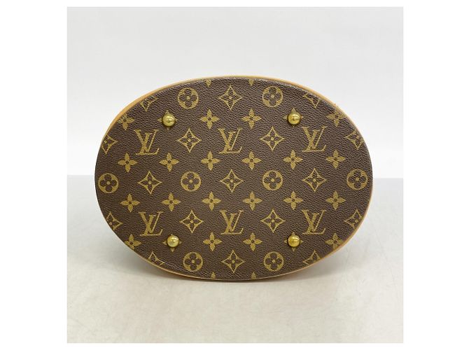 Borsa Tote Monogram Bucket GM di Louis Vuitton Marrone - vista 3