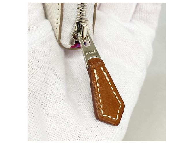 Monedero Azap de Hermès en cuero Epsom - vista 8