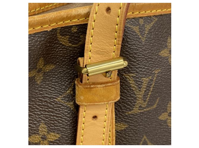 Borsa Tote Monogram Bucket GM di Louis Vuitton Marrone - vista 11