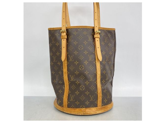 Borsa Tote Monogram Bucket GM di Louis Vuitton Marrone - vista 14