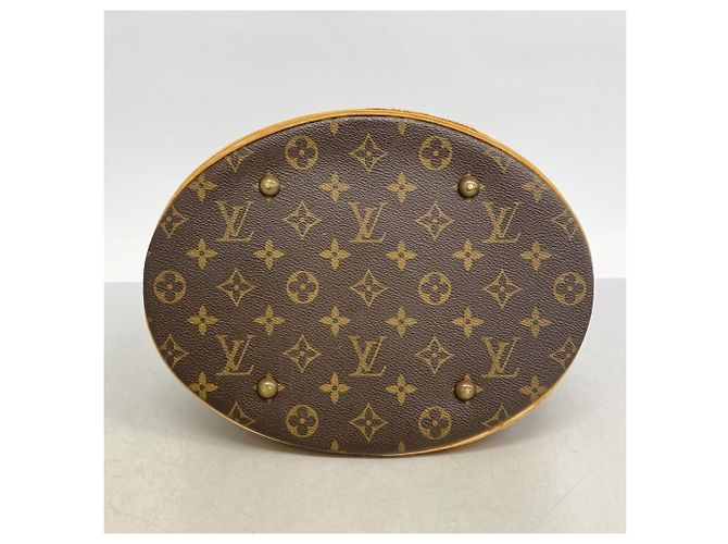 Borsa Tote Monogram Bucket GM di Louis Vuitton Marrone - vista 3