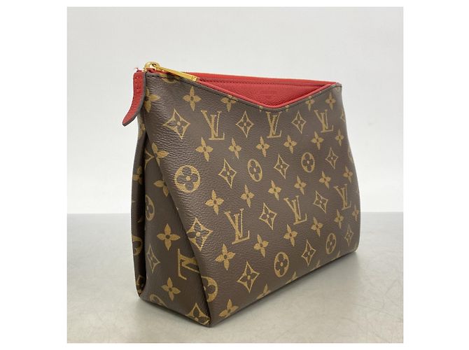 Beauty Case Monogram Pallas M64123 di Louis Vuitton Marrone Rosso - vista 2