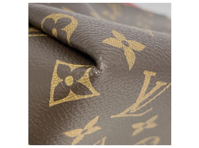 Beauty Case Monogram Pallas M64123 di Louis Vuitton Marrone Rosso - vista 6